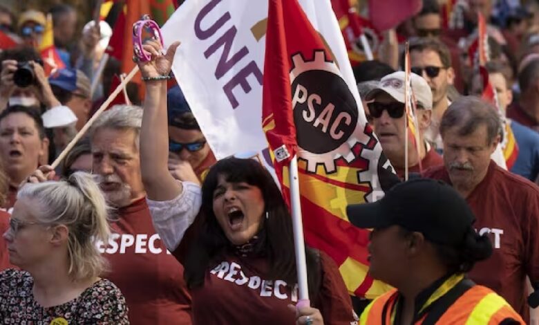 كندا…إضراب 420 ألف موظف في القطاع العام في كيبيك