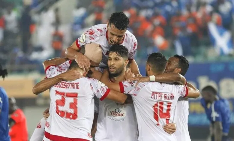 الوداد الرياضي يفوز على ضيفه ماميلودي صن داونز الجنوب افريقي (2-1)