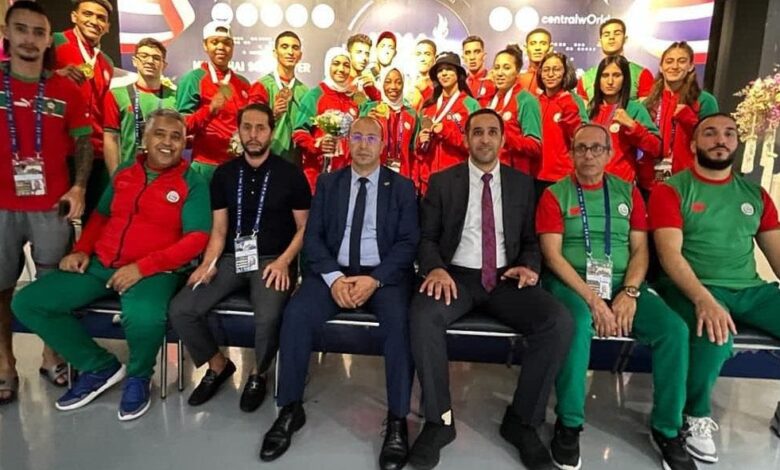المنتخب المغربي يحرز سبع ميداليات ذهبية في بطولة البحر الأبيض المتوسط للمواي طاي