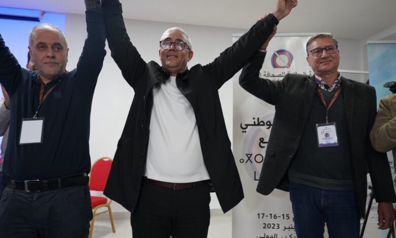 انتخاب عبد الكبير اخشيشن رئيسا جديدا للنقابة الوطنية للصحافة المغربية 1 1 49